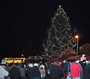 Rozsvěcení vánočního stromu 2010